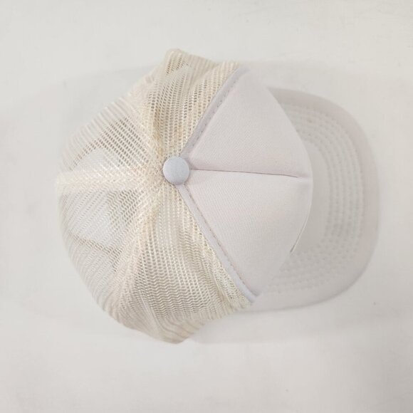 Vintage Dominion Automotive Wire & Cable Trucker Hat White - Picture 5 of 9